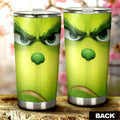 Angry Grinch Tumbler Cup Custom Car Accessories Christmas Decorations - Gearcarcover - 3