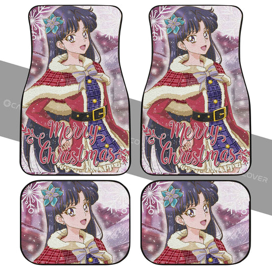 Anime Christmas Sailor Mars Car Floor Mats Custom Sailor Moon Car Accessories - Gearcarcover - 2