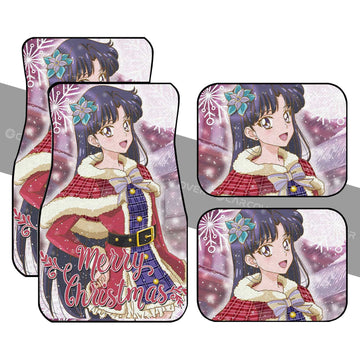 Anime Christmas Sailor Mars Car Floor Mats Custom Sailor Moon Car Accessories - Gearcarcover - 1