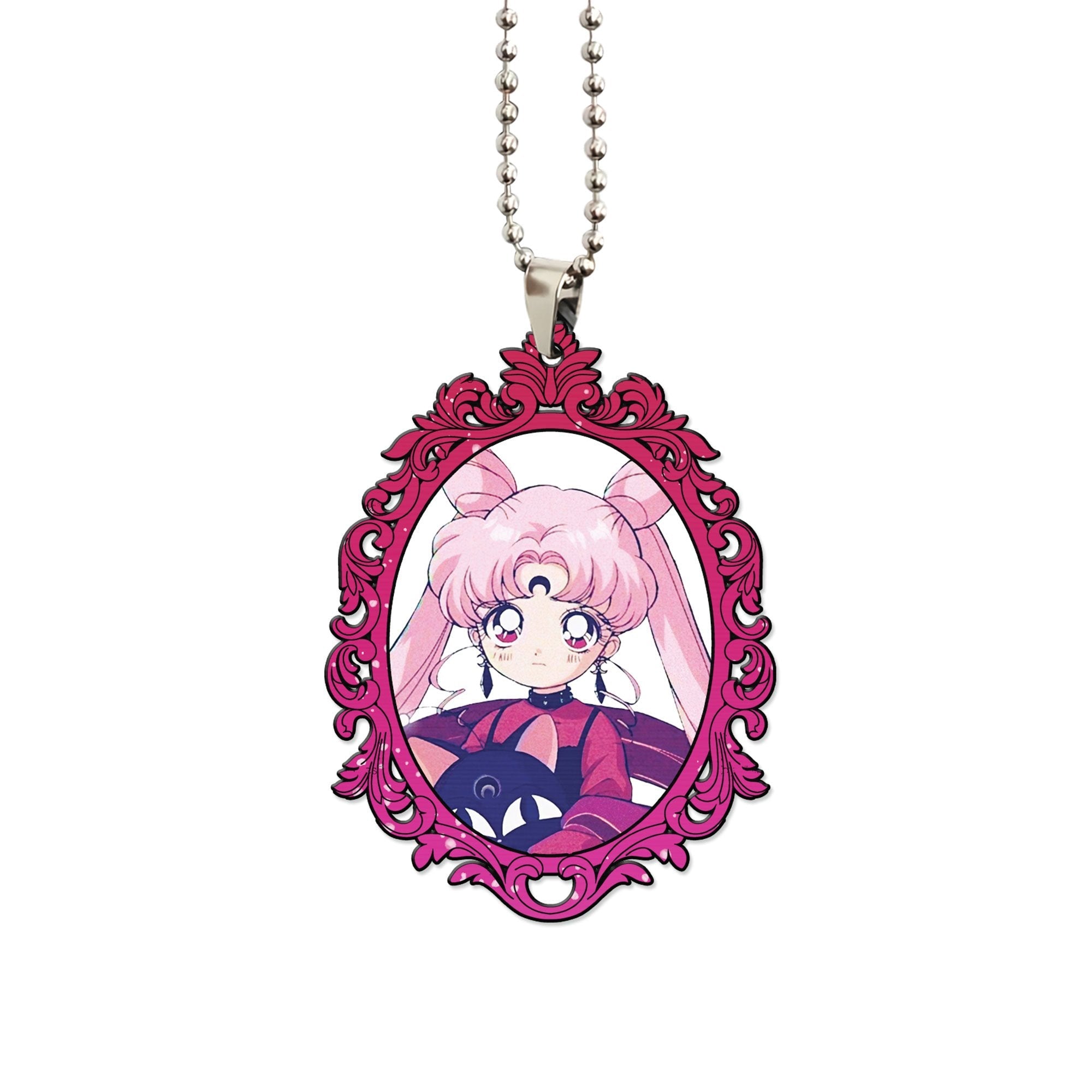 Anime Sailor Moon Black Lady Ornament Custom Car Interior Accessories - Gearcarcover - 1