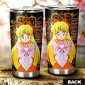 Anime Sailor Moon Tumbler Cup Custom Sailor Venus Car Interior Accessories - Gearcarcover - 3