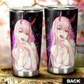 Anime Sexy Girl Code:002 Zero Two Tumbler Cup Custom DARLING In The FRANXX Anime - Gearcarcover - 3