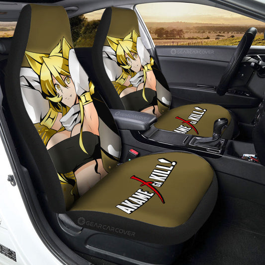 Anime Sexy Girl Leone Car Seat Covers Custom Akame Ga Kill Anime - Gearcarcover - 1