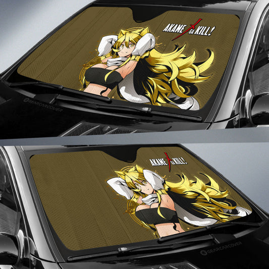 Anime Sexy Girl Leone Car Sunshade Custom Akame Ga Kill Anime - Gearcarcover - 2