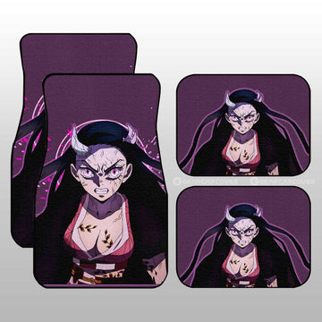 Anime Sexy Girl Nezuko Car Floor Mats Custom Demon Slayer Anime - Gearcarcover - 1