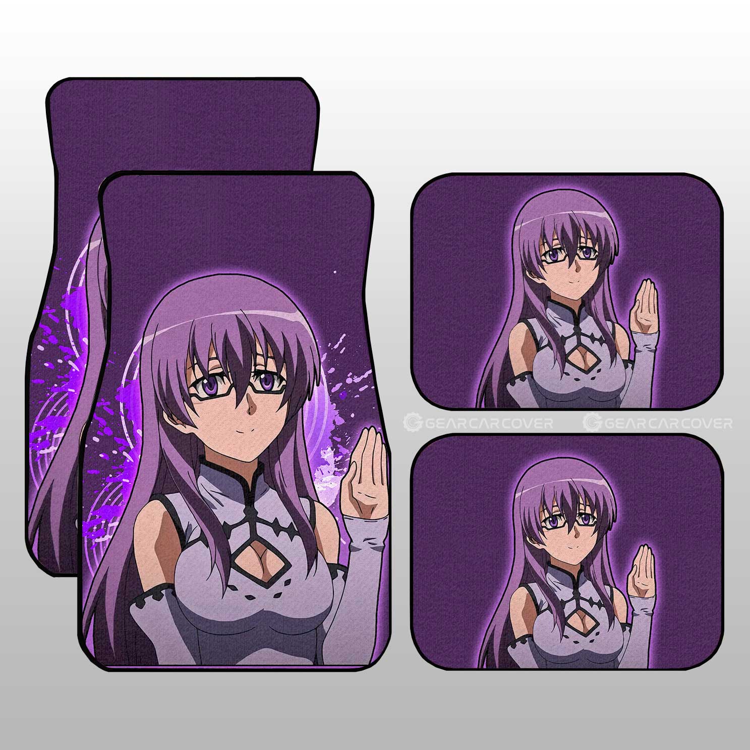 Anime Sexy Girl Sheele Car Floor Mats Custom Akame Ga Kill Anime - Gearcarcover - 1