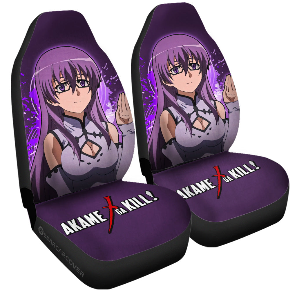 Anime Sexy Girl Sheele Car Seat Covers Custom Akame Ga Kill Anime - Gearcarcover - 3