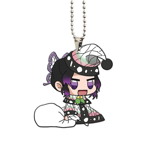 Anime Shinobu Kochou Parodu Parodu Ornament Custom Demon Slayer Car Accessories - Gearcarcover - 1
