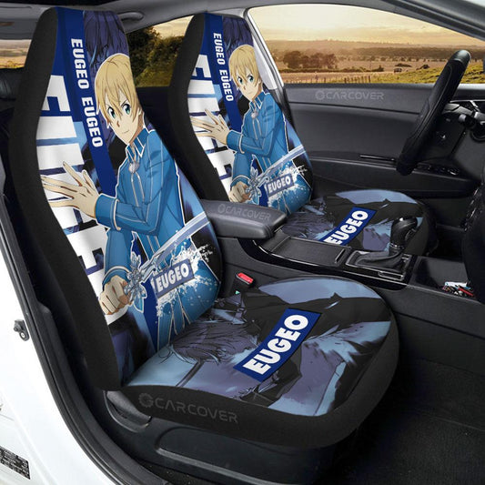 Anime Sword Art Online Eugeo Car Seat Covers Custom Car Interior Accessories - Gearcarcover - 1
