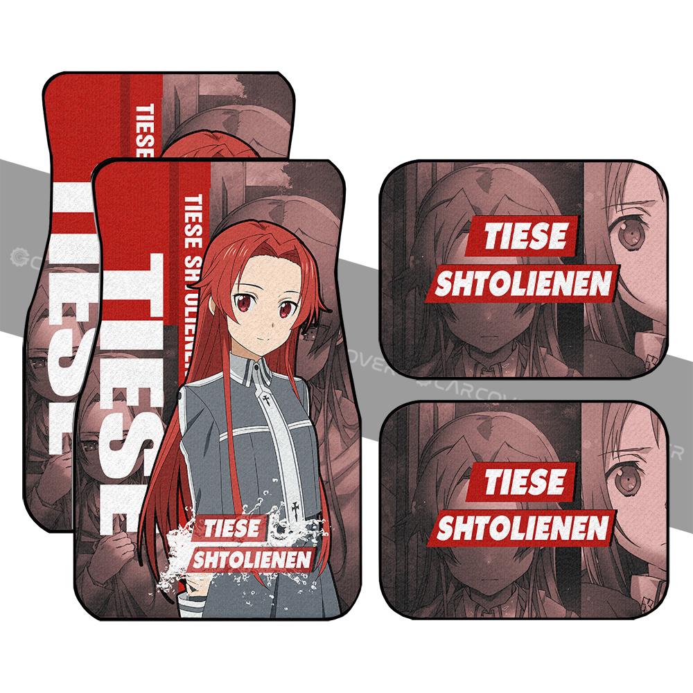 Anime Sword Art Online Tiese Shtolienen Car Floor Mats Custom Car Interior Accessories - Gearcarcover - 1