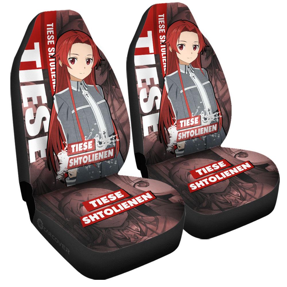 Anime Sword Art Online Tiese Shtolienen Car Seat Covers Custom Car Interior Accessories - Gearcarcover - 3