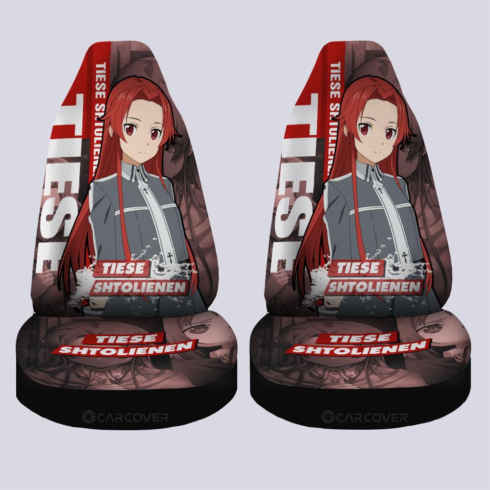 Anime Sword Art Online Tiese Shtolienen Car Seat Covers Custom Car Interior Accessories - Gearcarcover - 4