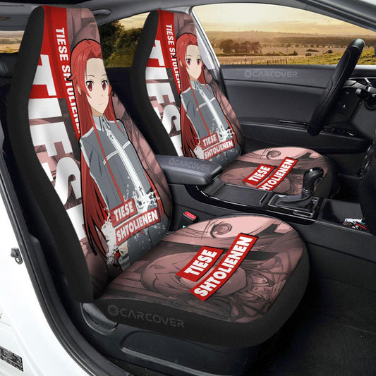 Anime Sword Art Online Tiese Shtolienen Car Seat Covers Custom Car Interior Accessories - Gearcarcover - 1