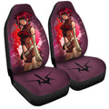 Anime Waifu Girl Kallen Kozuki Car Seat Covers Custom Code Geass Anime Car Accessories - Gearcarcover - 3