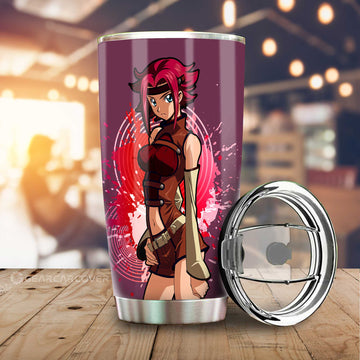 Anime Waifu Girl Kallen Kozuki Tumbler Cup Custom Code Geass Anime Car Accessories - Gearcarcover - 1