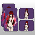 Anime Waifu Girl Kurisu Makise Car Floor Mats Custom Steins;Gate Anime Car Accessories - Gearcarcover - 1