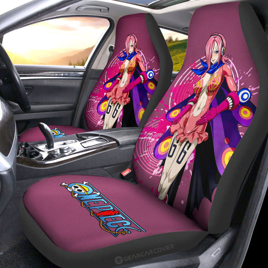 Anime Waifu Girl Princess Shirahoshi Car Seat Covers Custom One Piece Anime Car Accessories - Gearcarcover - 2