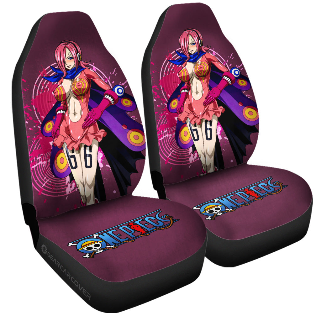 Anime Waifu Girl Princess Shirahoshi Car Seat Covers Custom One Piece Anime Car Accessories - Gearcarcover - 3