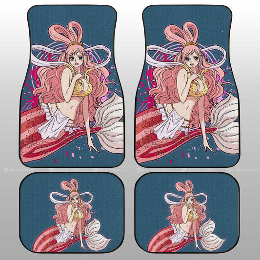 Anime Waifu Girl Vinsmoke Reiju Car Floor Mats Custom One Piece Anime Car Accessories - Gearcarcover - 2