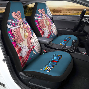 Anime Waifu Girl Vinsmoke Reiju Car Seat Covers Custom One Piece Anime Car Accessories - Gearcarcover - 1