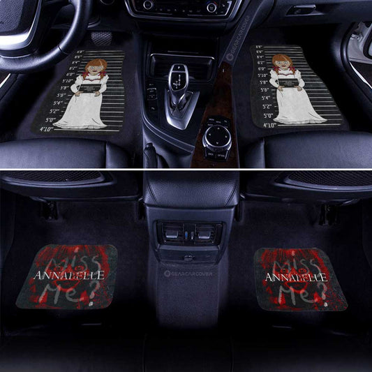 Annabelle in The Conjuring and Annabelle Car Floor Mats Custom Horro Characters Car Accessories - Gearcarcover - 2
