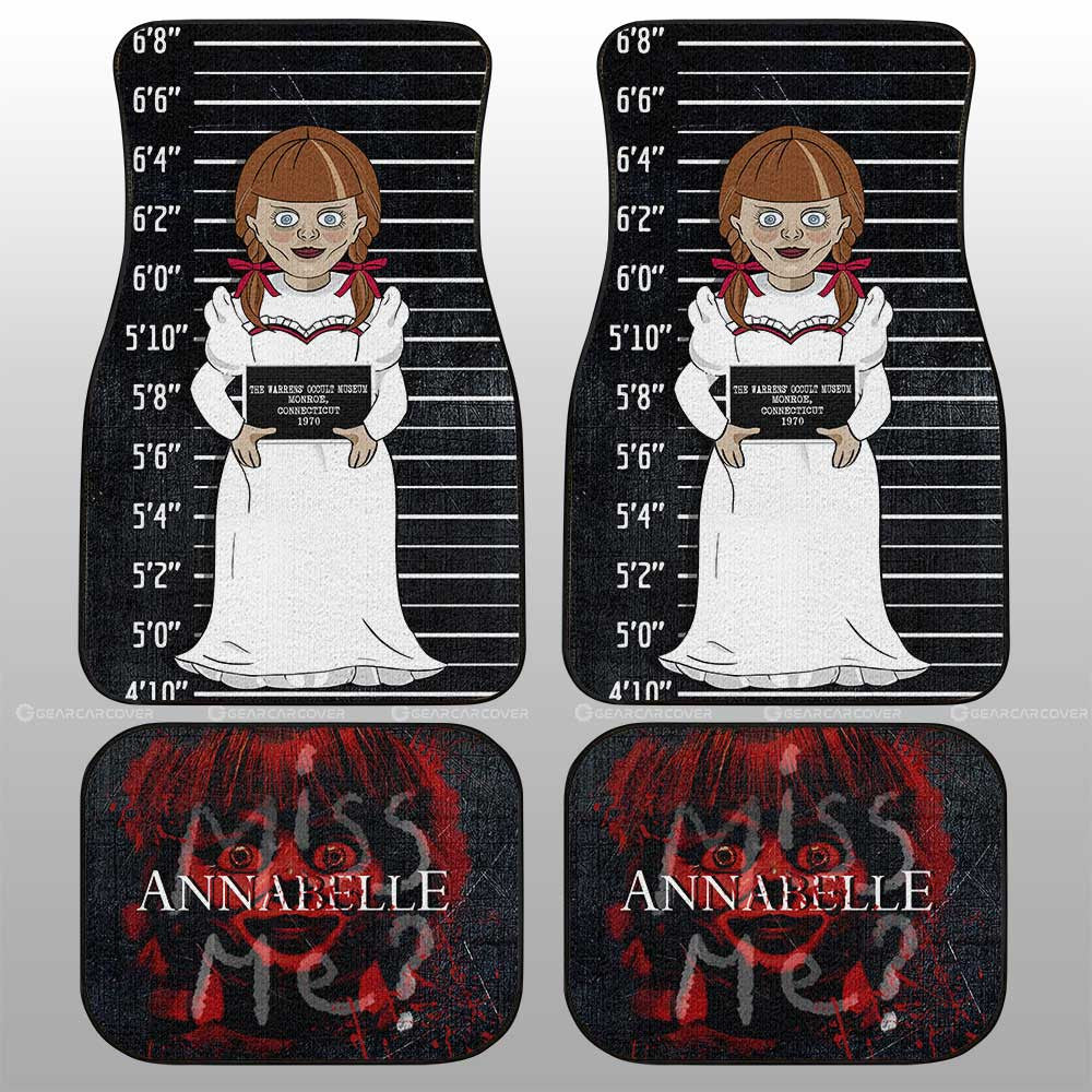 Annabelle in The Conjuring and Annabelle Car Floor Mats Custom Horro Characters Car Accessories - Gearcarcover - 1