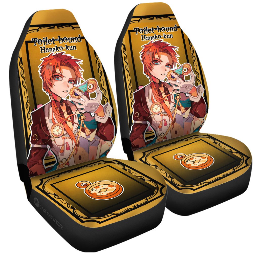 Aoi Akane Car Seat Covers Custom Anime Toilet-Bound Hanako-kun Car Accessories - Gearcarcover - 3