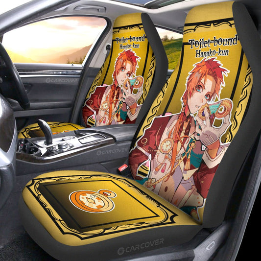 Aoi Akane Car Seat Covers Custom Anime Toilet-Bound Hanako-kun Car Accessories - Gearcarcover - 2