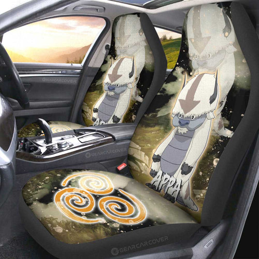 Appa Car Seat Covers Custom Avatar The Last Airbender Anime - Gearcarcover - 2