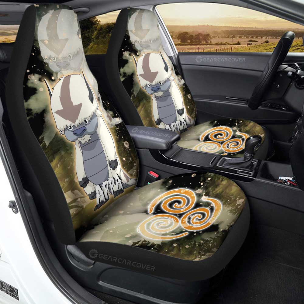 Appa Car Seat Covers Custom Avatar The Last Airbender Anime - Gearcarcover - 1