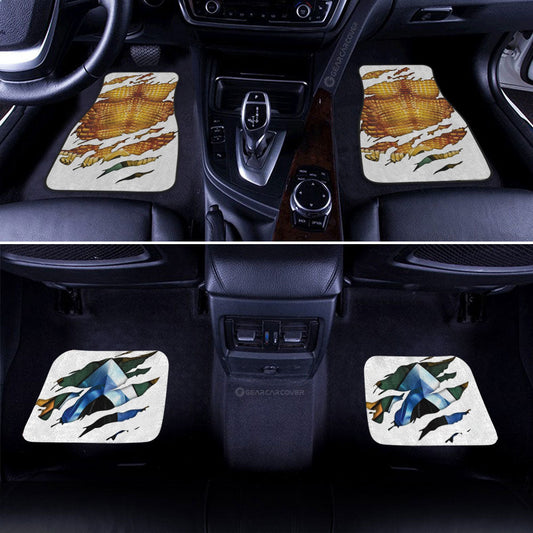 Aquaman Car Floor Mats Custom Uniform Car Accessories - Gearcarcover - 2