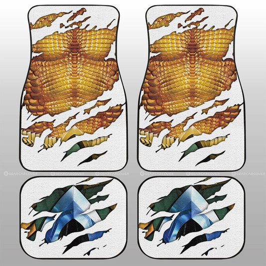 Aquaman Car Floor Mats Custom Uniform Car Accessories - Gearcarcover - 1