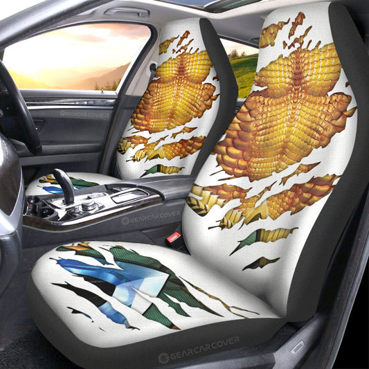 Aquaman Car Seat Covers Custom Uniform Car Accessories - Gearcarcover - 2