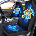 Aquarius Car Seat Covers Custom Name Zodiac Car Accessories - Gearcarcover - 4