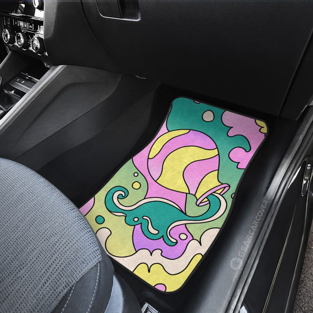 Aquarius Colorful Car Floor Mats Custom Zodiac Car Accessories - Gearcarcover - 4
