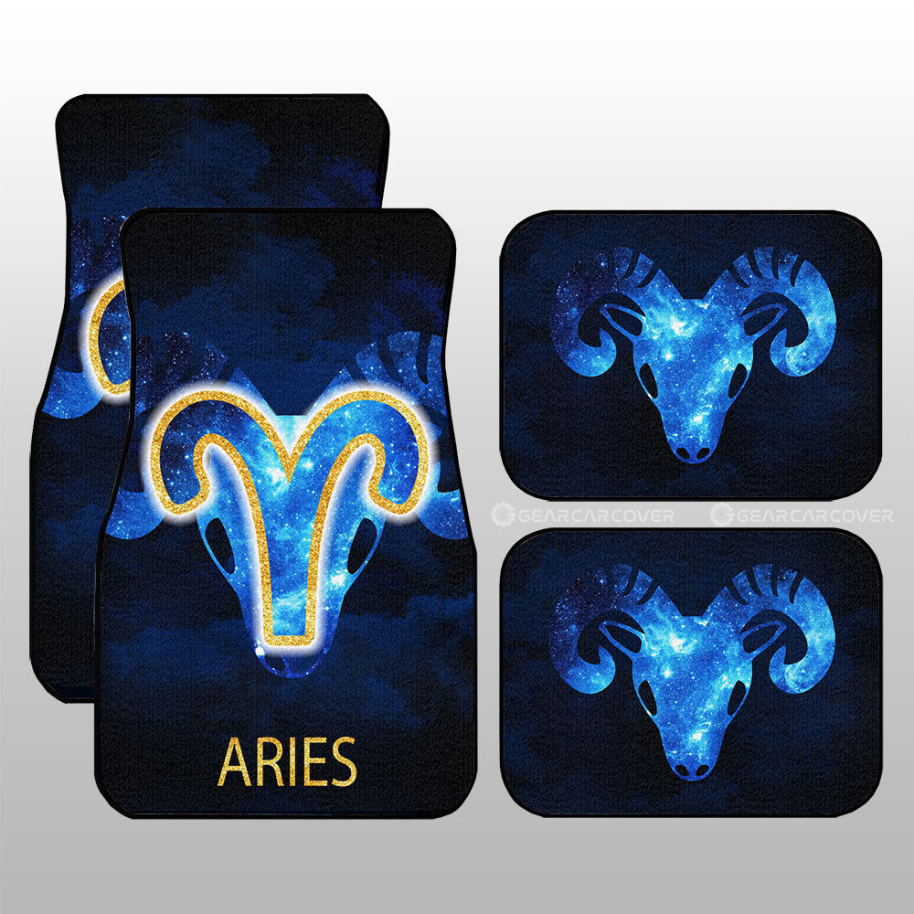 Aries Car Floor Mats Custom Zodiac Car Accessories - Gearcarcover - 3