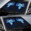 Aries Car Sunshade Custom Name Zodiac Car Interior Accessories - Gearcarcover - 3