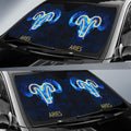 Aries Car Sunshade Custom Zodiac Car Interior Accessories - Gearcarcover - 3