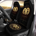 Aries Horoscope Car Seat Covers Custom Birthday Gifts Car Accessories - Gearcarcover - 1