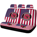 Arizona Cardinals Car Back Seat Cover Custom US Flag Style - Gearcarcover - 1
