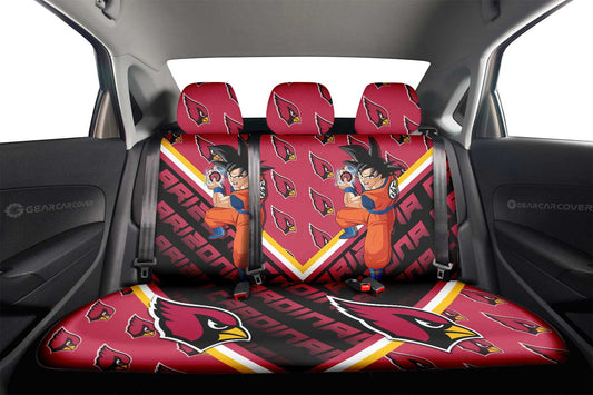 Arizona Cardinals Car Back Seat Covers Custom Car Accessories For Fans - Gearcarcover - 2