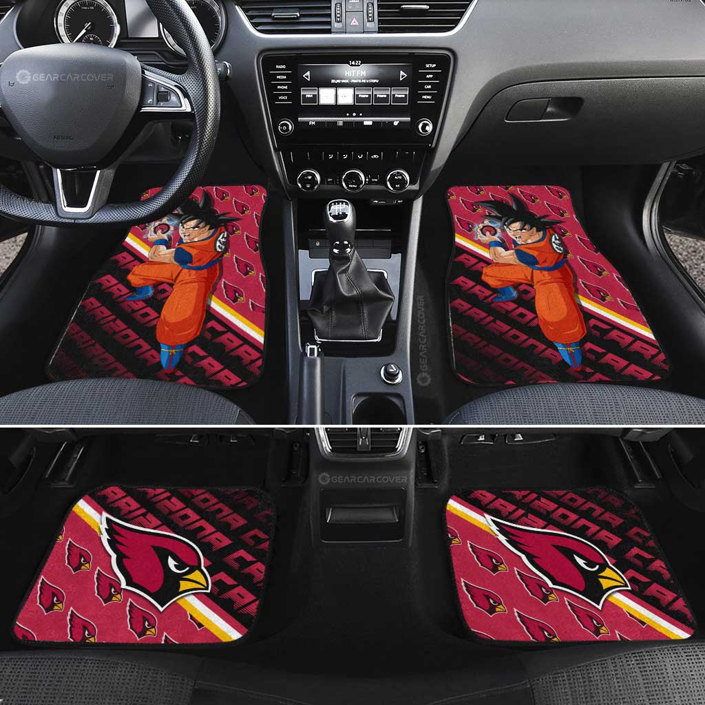 Arizona Cardinals Car Floor Mats Custom Car Accessories For Fans - Gearcarcover - 2