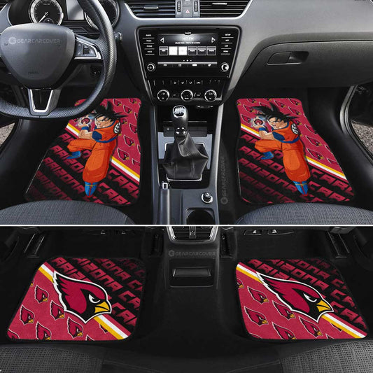 Arizona Cardinals Car Floor Mats Custom Car Accessories For Fans - Gearcarcover - 2
