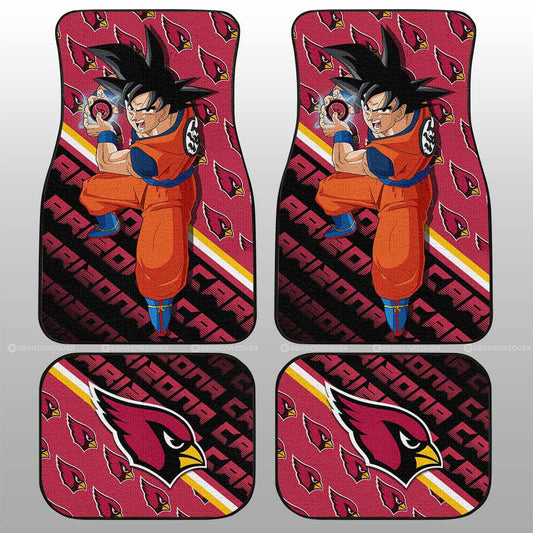 Arizona Cardinals Car Floor Mats Custom Car Accessories For Fans - Gearcarcover - 1