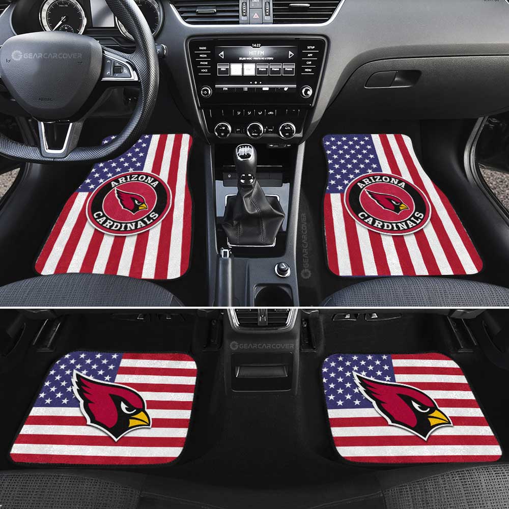 Arizona Cardinals Car Floor Mats Custom Car Decor Accessories - Gearcarcover - 2