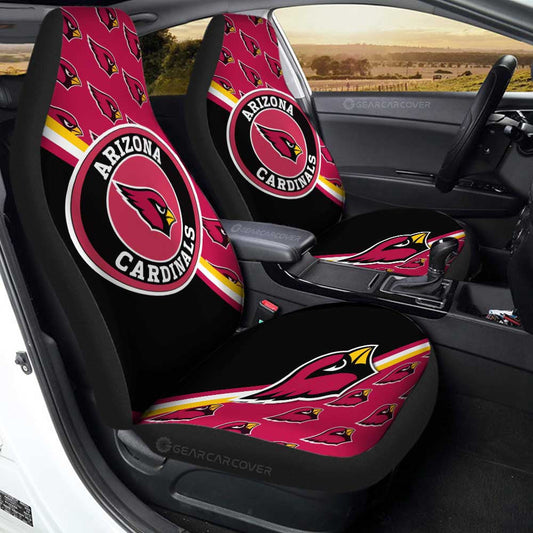 Arizona Cardinals Car Seat Covers Custom Car Accessories For Fans - Gearcarcover - 1