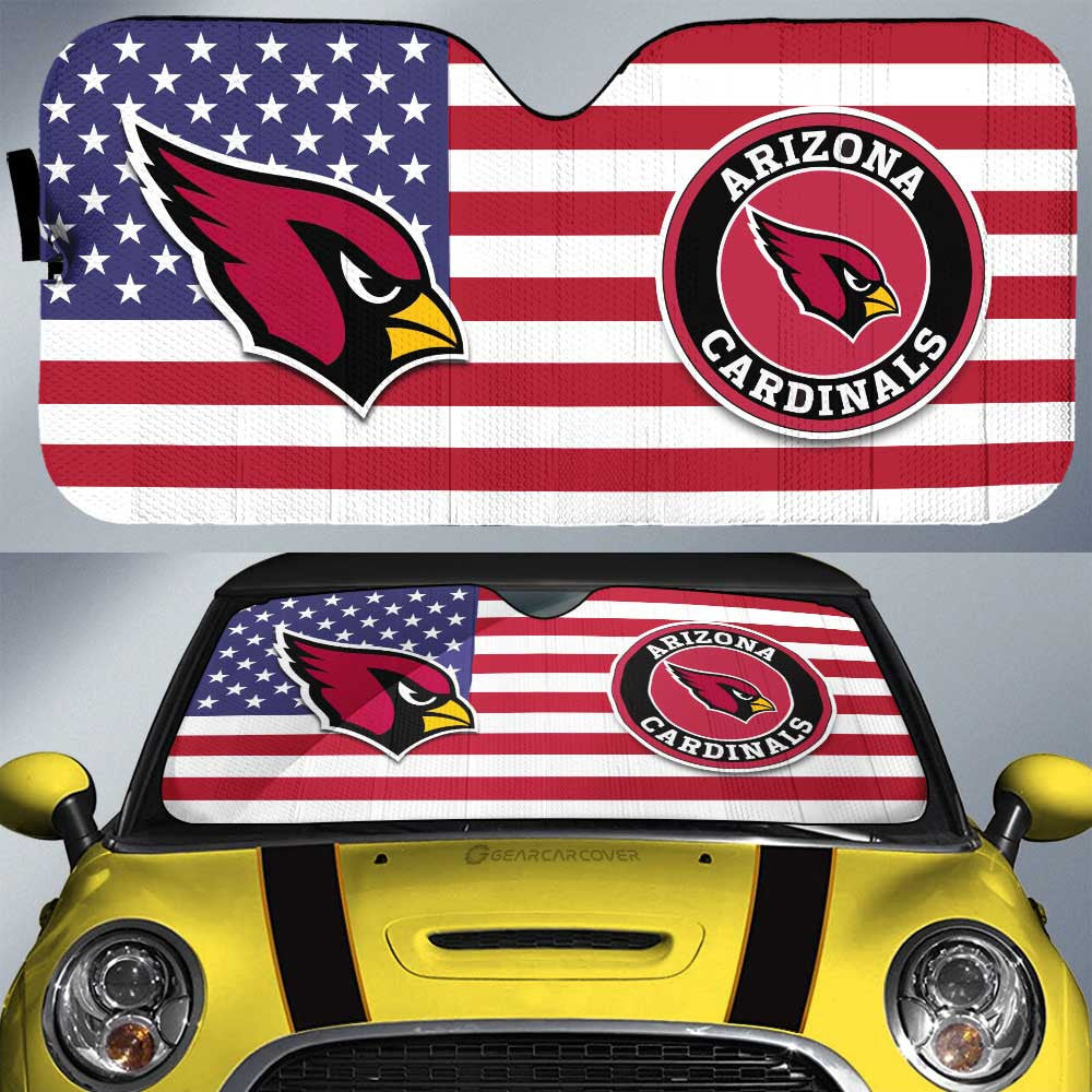 Arizona Cardinals Car Sunshade Custom Car Decor Accessories - Gearcarcover - 1