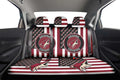Arizona Coyotes Car Back Seat Cover Custom US Flag Style - Gearcarcover - 2
