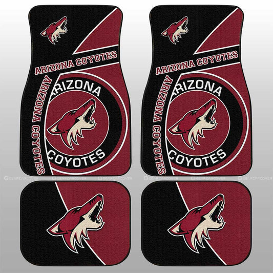 Arizona Coyotes Car Floor Mats Custom Car Decorations For Fans - Gearcarcover - 1