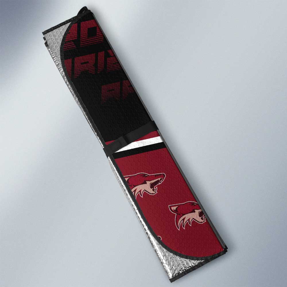 Arizona Coyotes Car Sunshade Custom Car Decorations For Fans - Gearcarcover - 3